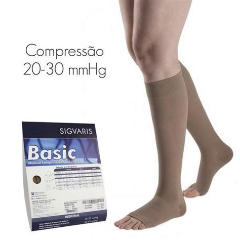 Meia De Compressão 3 4 Sigvaris Basic 30 40mmHg Orto Curitiba