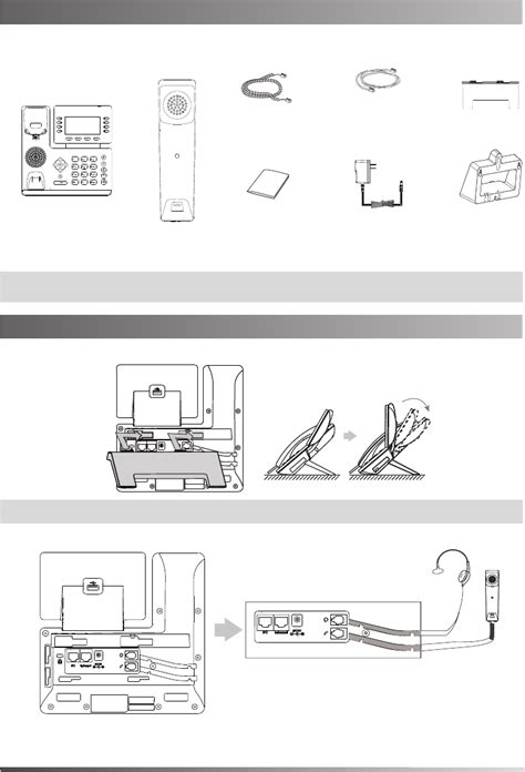 Yealink Sip T53 Telephone Quick Start Manual Pdf Viewdownload Page 2