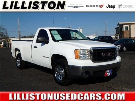 2008 Gmc Sierra 1500 Work Truck 2wd Work Truck 2dr Regular Cab 8 Ft Lb For Sale In Carmel New