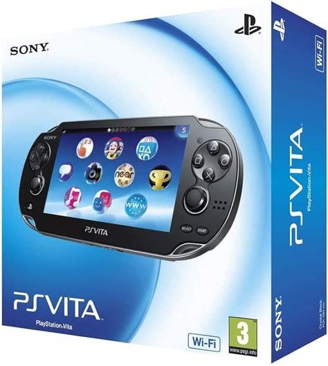 Ps Vita Consola Negra Wifi Amazon Es Videojuegos