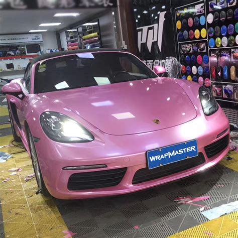 Metallic Pink Car Wrap Gloss Vinyl Car Wrap Wrapmaster 30