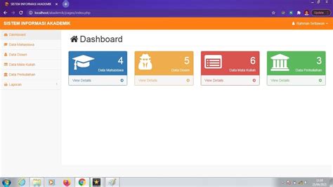 Sistem Informasi Akademik Berbasis Web Youtube