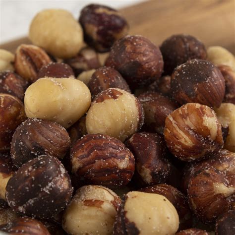 Pacific Hazelnut Farms Roasted Salted Hazelnuts 1lb Made In Oregon