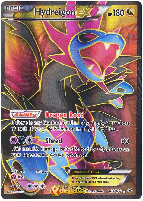 Hydreigon Ex Roaring Skies Pok Mon Karty