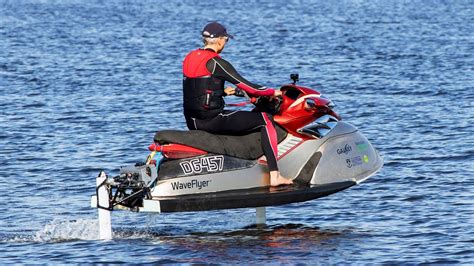 Worlds First Electric Hydrofoil Jet Ski Youtube