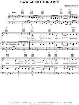 "How Great Thou Art" Sheet Music - 71 Arrangements Available Instantly - Musicnotes