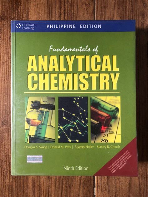 Fundamentals Of Analytical Chemistry 9th Edition By Skoog West Holler