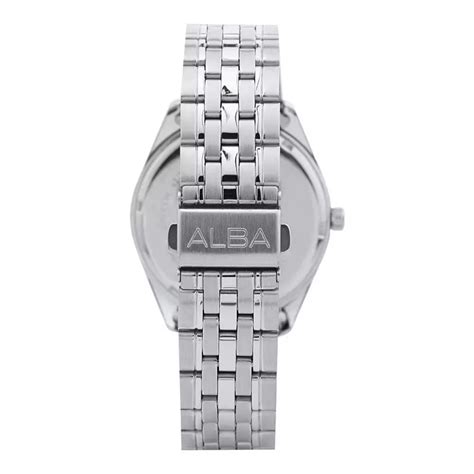 Jual Alba Jam Tangan Pria Alba As Q X Men Silver Dial Stainless Steel