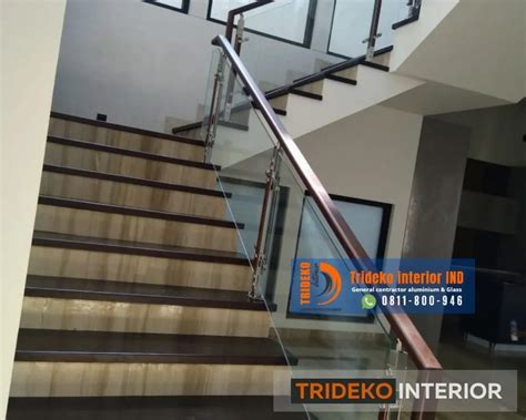 Jual Railing Tangga Kaca Tempered Harga Terlengkap 2024