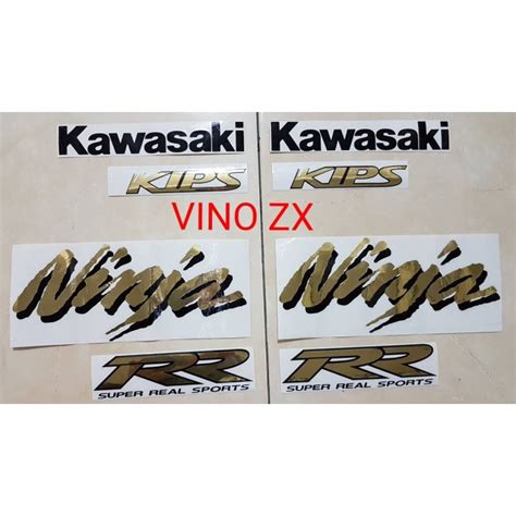 Jual Stiker Striping Stripping Lis Kawasaki Ninja RR CBU Thailand