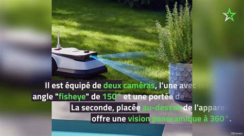 Ecovacs Goat G1 un robot tondeuse qui navigue sans câble guide et