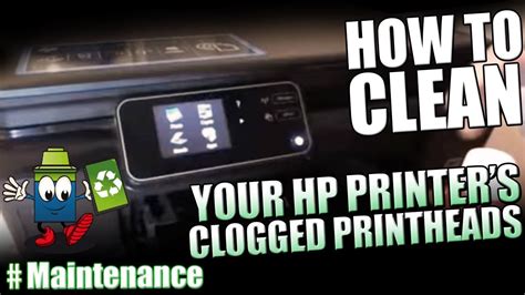 Manually Cleaning Printer Heads