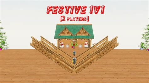 Christmas 1v1 🎅 2 Players 0444 8661 2184 By Ljtmaps Fortnite Creative Map Code Fortnite Gg