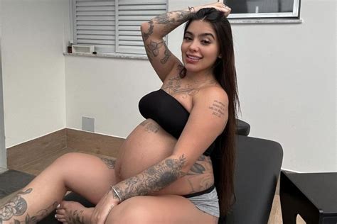 MC Mirella dá à luz a Serena sua filha Dynho Alves