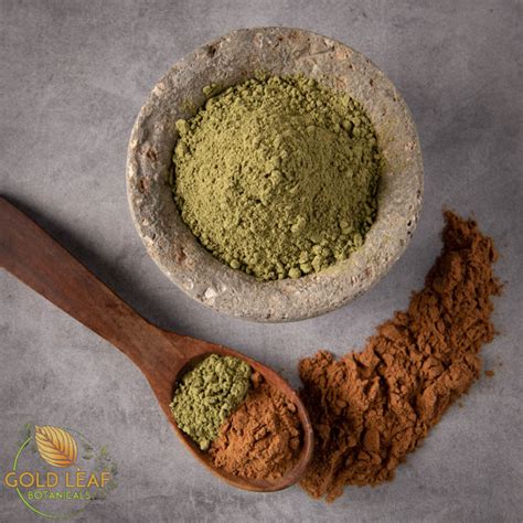 Organic Enhanced Kratom Gold Leaf Botanicals