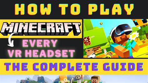 How To Play Minecraft Vr In 2022 All Headsets All Methods