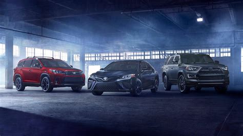 Toyota Nightshade Special Editions Were Born In The Darkness Molded By