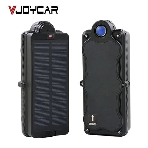 Vjoycar Tk10sse Solar Gps Tracker Gsm Gprs Sos Tracking Device Locator