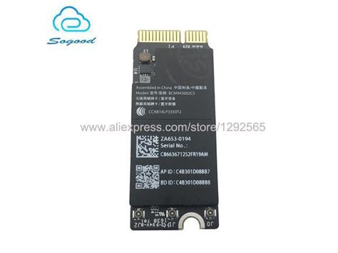 Wireless Adapter Card For Broadcom BCM943602CS BCM94360CD 10000Mbps 802