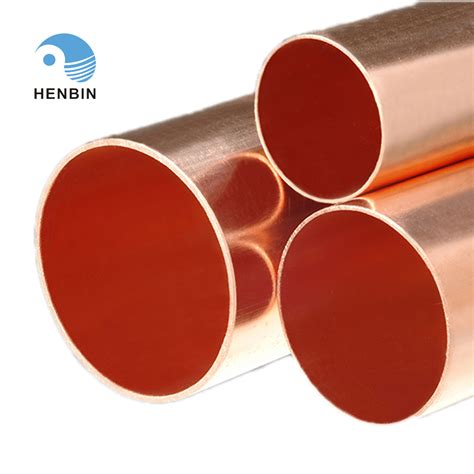 Henbin Stright Copper Tube Soft Temper Hard Temper Copper Coil