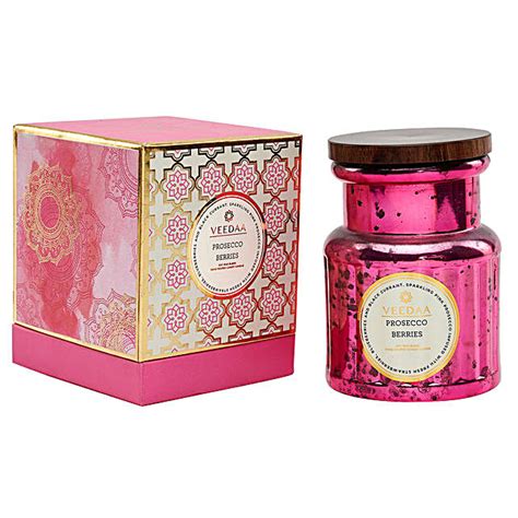 Buy Send Veedaa Prosecco Berries Scented Jar Candle Online FNP