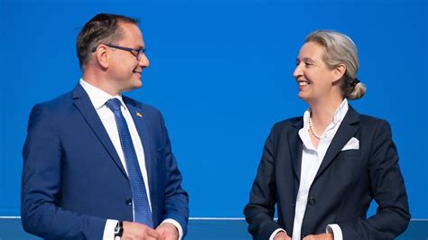 Partei Bestimmt Neuen Vorstand Chrupalla Und Weidel Zu Afd