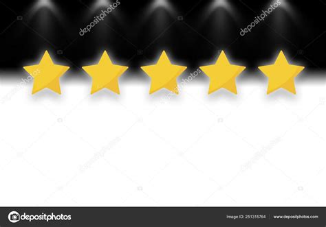 Rating Five Star Graphic Background Stock Photo by ©vevestudio 251315764