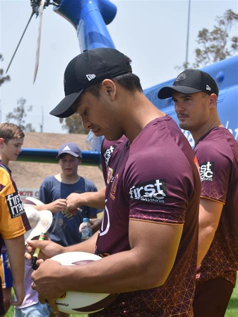 Mega Gallery Broncos Head West For Fan Day The Courier Mail