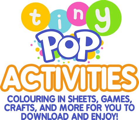 Tiny Pop Activities | Tiny POP