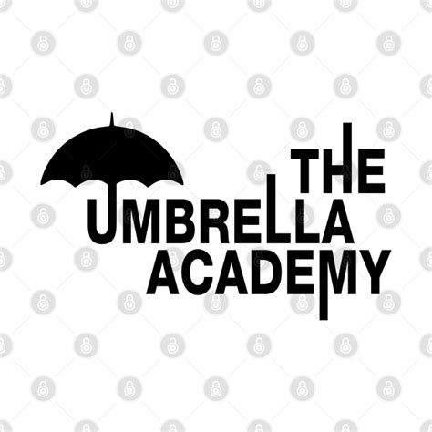 The Umbrella Academy Logo Black The Umbrella Academy T Shirt