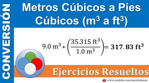 Convertir Metros Cubicos A Pies Cubicos Estudiar