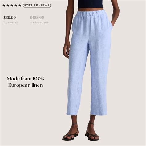 27 Petite Linen Pants You Wont Have To Tailor Starting At 25