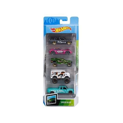 Set De Vehicules Pour Hot Wheels Speed Blur Mattel Re L Voitures Minatures Enfant