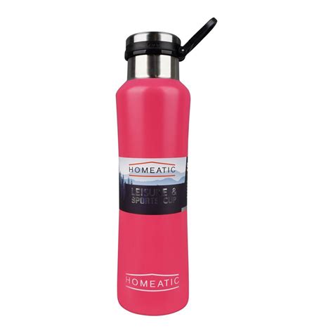 Order Homeatic Steel Water Bottle 550ml Capacity Pink Ka 038 Online