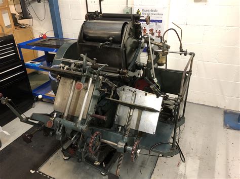 Au180703 Thompson Letterpress Printing Press Aetee Group