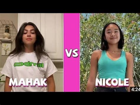 Mahak Hamid Vs Nicole Leano Youtube