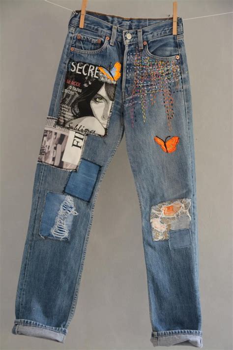 Vintage Jeans Levis 501 Vintage Jean Vintage Reworked Vintage Reworked Denim Vintage Diy