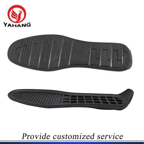 Slip Resistant Flat Men Drving Rubber Shoe Sole Rubber Outsole And Men Rubber Shoe Sole Price