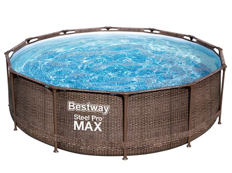 Bestway Kit Piscine Hors Sol Steel Pro Max Avec Pomp