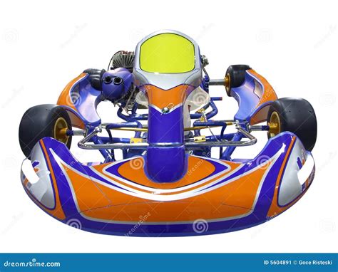 Karting racing car stock image. Image of racing, gokarts - 5604891