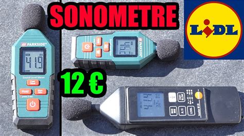 Lidl Sonomètre Parkside Décibelmètre Pdeme 130 A1 Testo 05638155