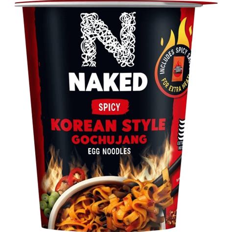 Naked Noodle Spicy Korean Style Gochujang Pot Compare Prices Where To Buy Trolley Co Uk