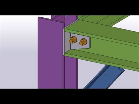 Tekla Tekla Structures Tutorial Tekla Structures Connection Youtube