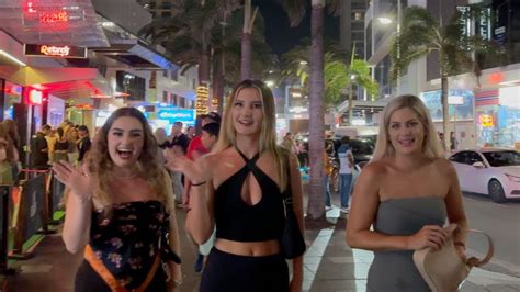 🇦🇺 Surfers Paradise Gold Coast Saturday Nightlife Fun Asmr Walking