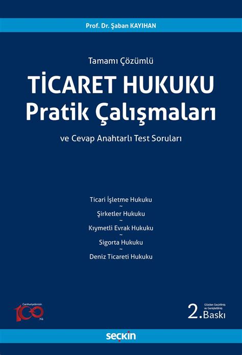 Ticaret Hukuku Pratik Al Malar