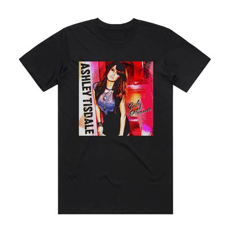 Ashley Tisdale Guilty Pleasure Album Cover T Shirt Black Album Cover