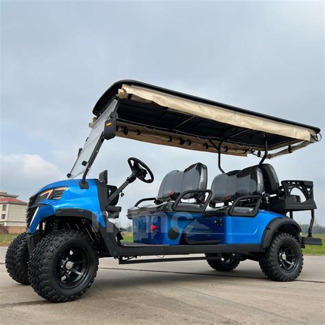 Wholesale Street Legal Luxury 4 2 6 Seat 4 Wheel Drive Electric Lithium Off Road Golf Carts