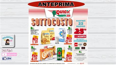 Volantino Anteprimaquick Sisa Dal Al Maggio Volantini