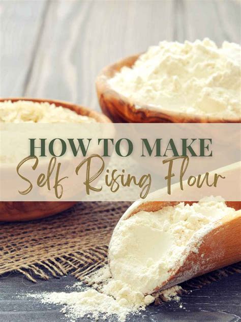 How To Make Self Rising Flour The Feathered Nester