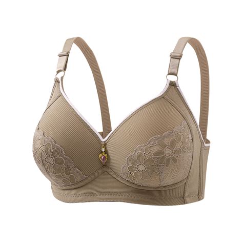 Ashirexll Bras For Women No Underwire Comfortable Bras For Women Printing Seamless Nude